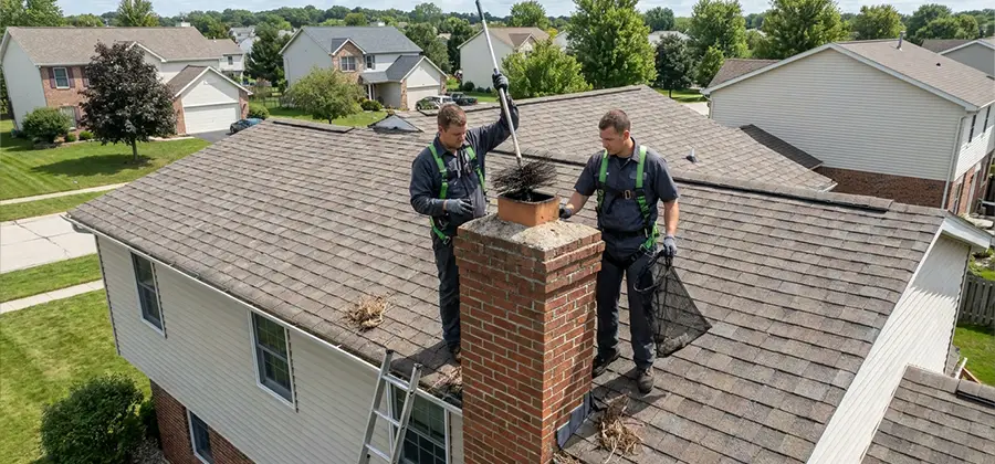 Bird Removal From Chimney in Cartersville