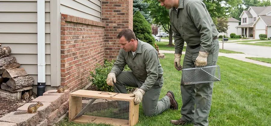 Remove Chipmunks From Yard in Cartersville
