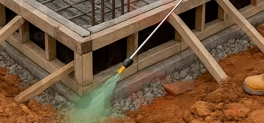 Foundation Slab Termite Treatment in Cartersville