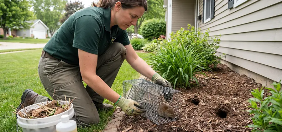 Organic Vole Control in Cartersville