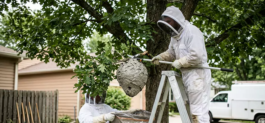 Wasp Nest in Tree Removal Cartersville